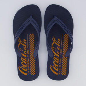 Chinelo Coca Cola Grid Marinho