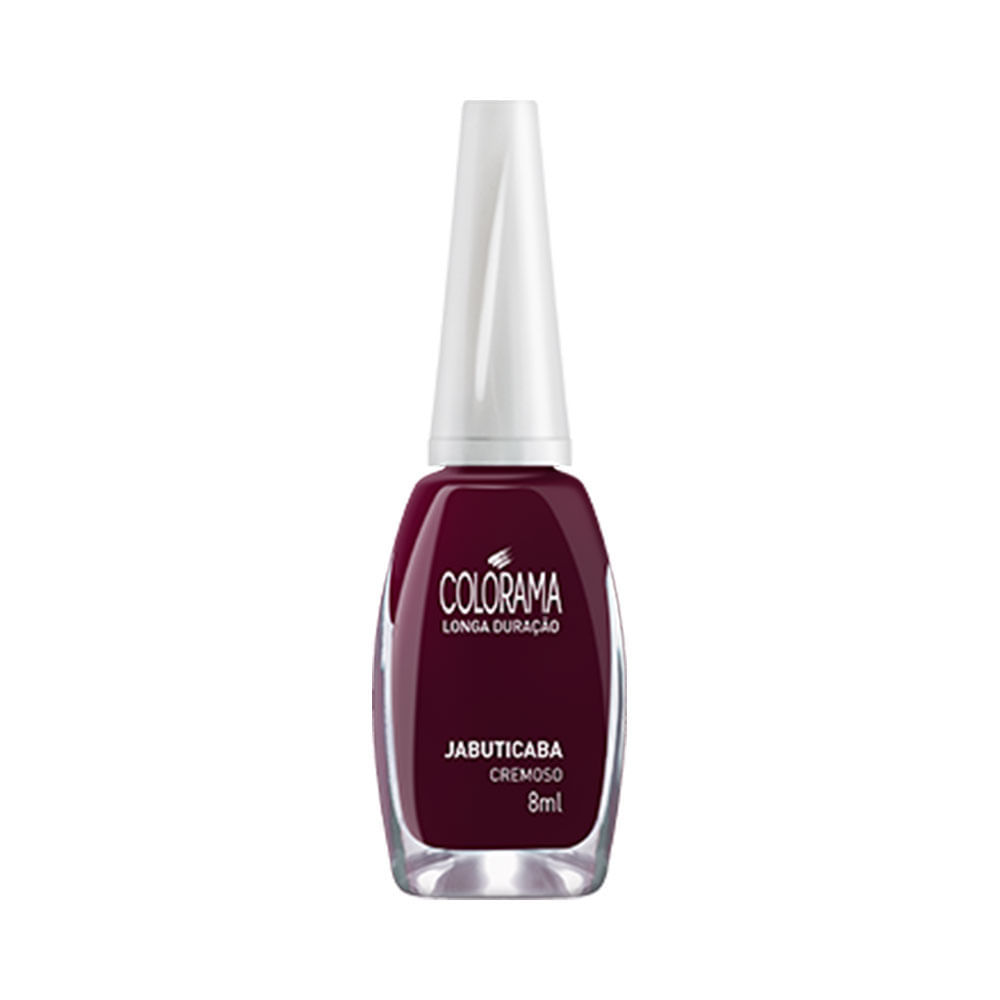 Esmalte Colorama Jabuticaba: Roxo Cremoso e Duradouro 1 Esmalte Colorama Cremoso Jabuticaba