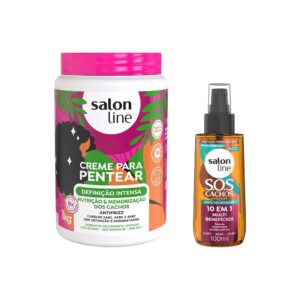 Kit Definição e Multibenefícios com Creme para Pentear e Óleo