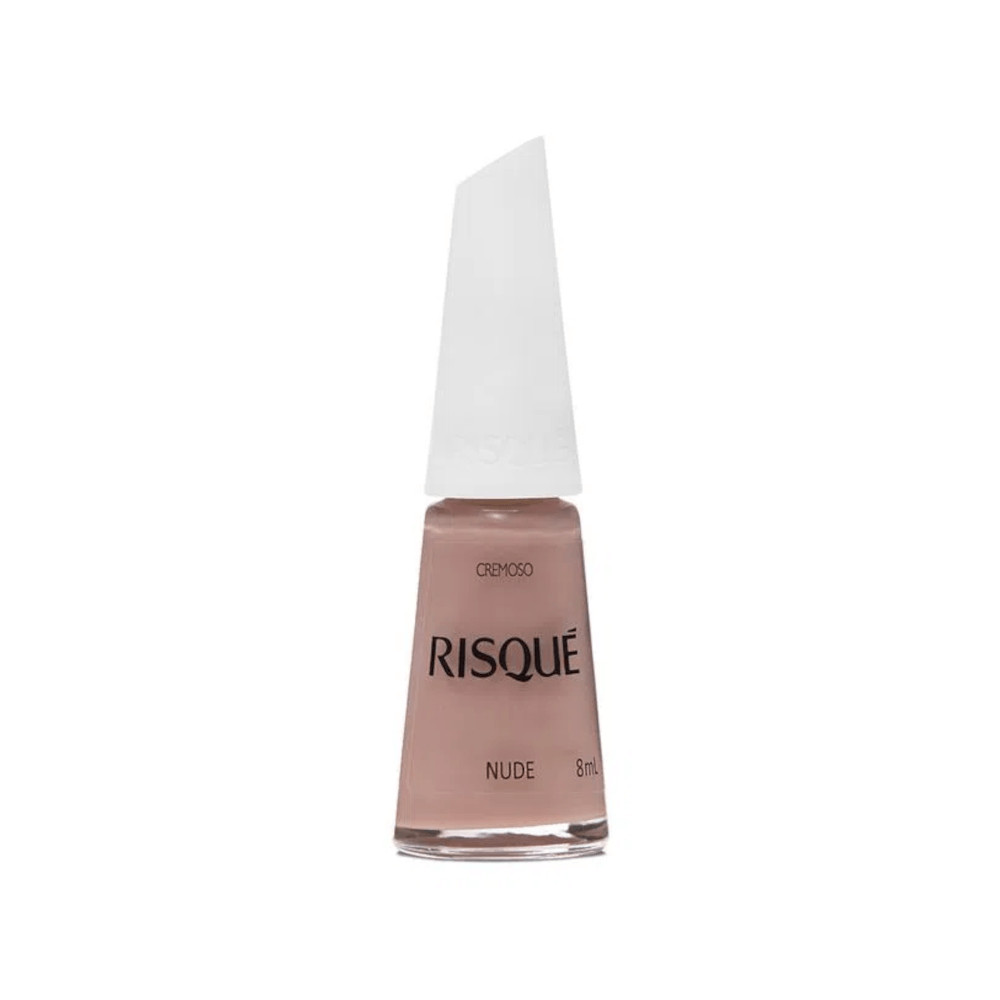 Esmalte Risqué Nude Cremoso 8ml 1 Esmalte Risqué Cremoso Cor Nude