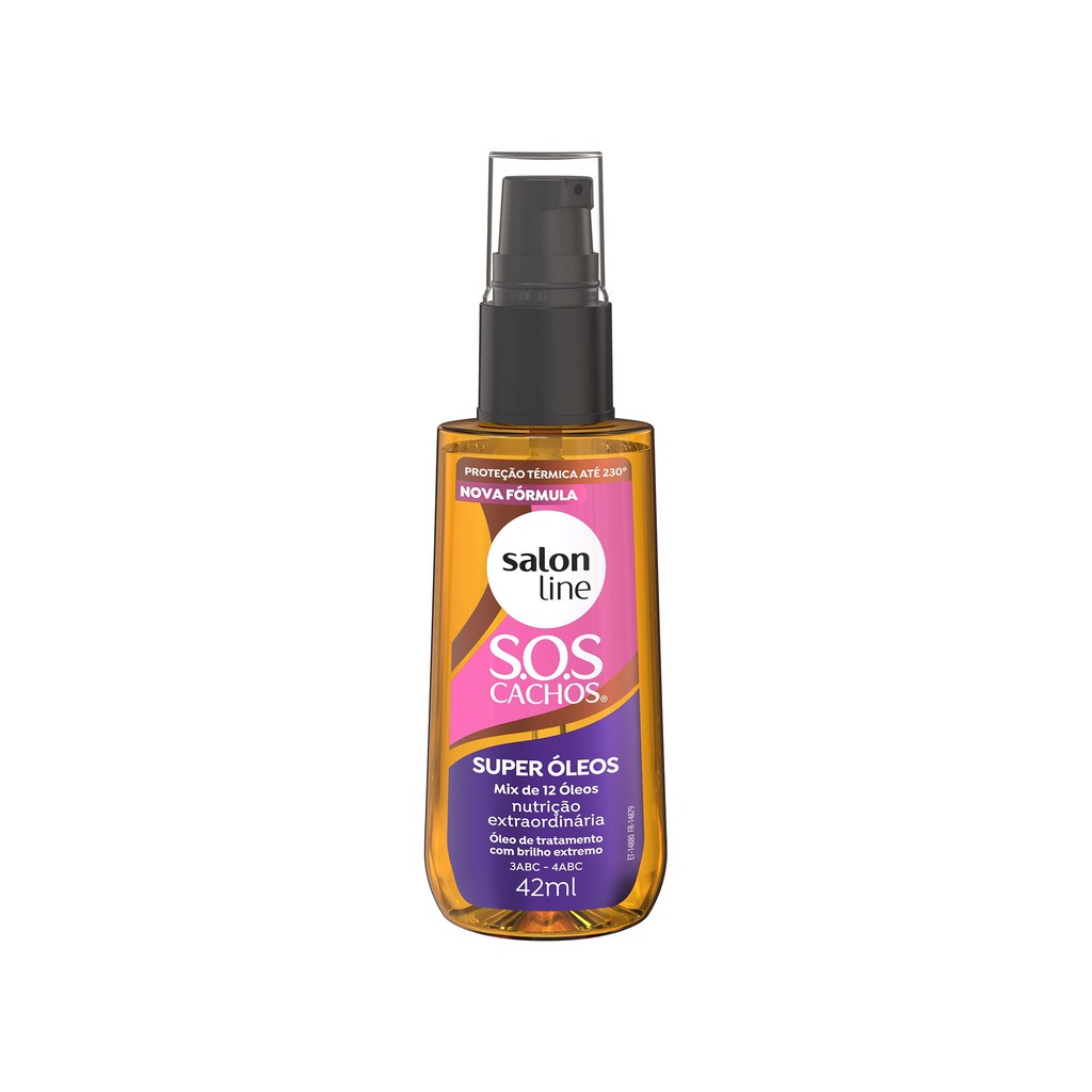 Óleo S.O.S Cachos Super Óleos 42ml 1 Óleo de Tratamento SOS Cachos Super Óleos 42ml