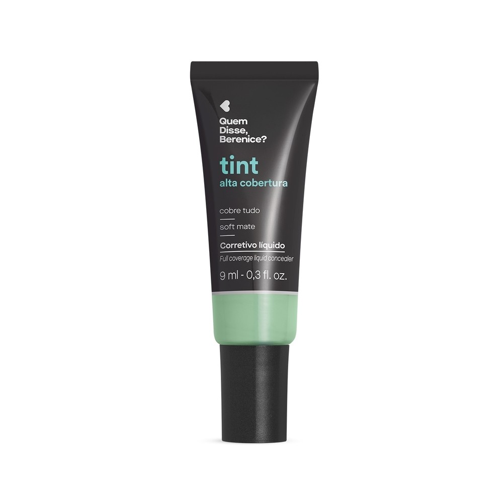 Corretivo Líquido Verde Tint 9ml - Pele Clara, Pele Natural 1 Quem Disse, Berenice? Corretivo Líquido Verde Tint 9ml