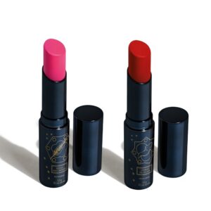 Combo Aula de Poções Harry Potter: Balm Labial Rosa 3,2g + Balm Labial Vermelho 3,2g