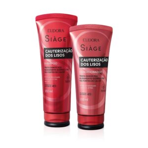 Eudora Kit Siàge Cauterização dos Lisos: Shampoo 250ml + Condicionador 200ml