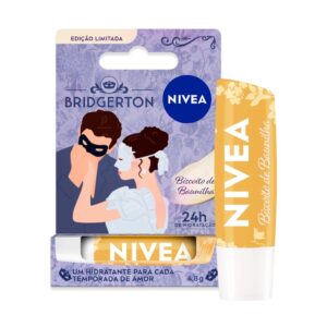 Hidratante Labial NIVEA Biscoito de Baunilha Ed. Limitada Bridgerton 4,8g