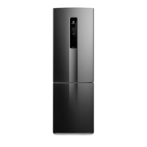 Geladeira Electrolux Frost Free Inverter 400L Black Inox Look