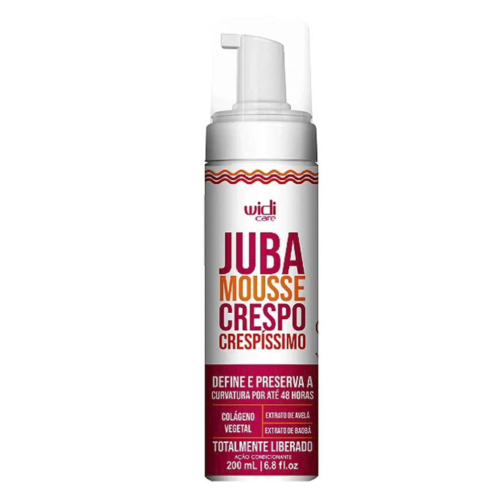 Mousse Widi Care Juba Crespo Cresp?ssimo 1 Mousse Capilar Widi Care Juba Crespo Crespíssimo 200ml
