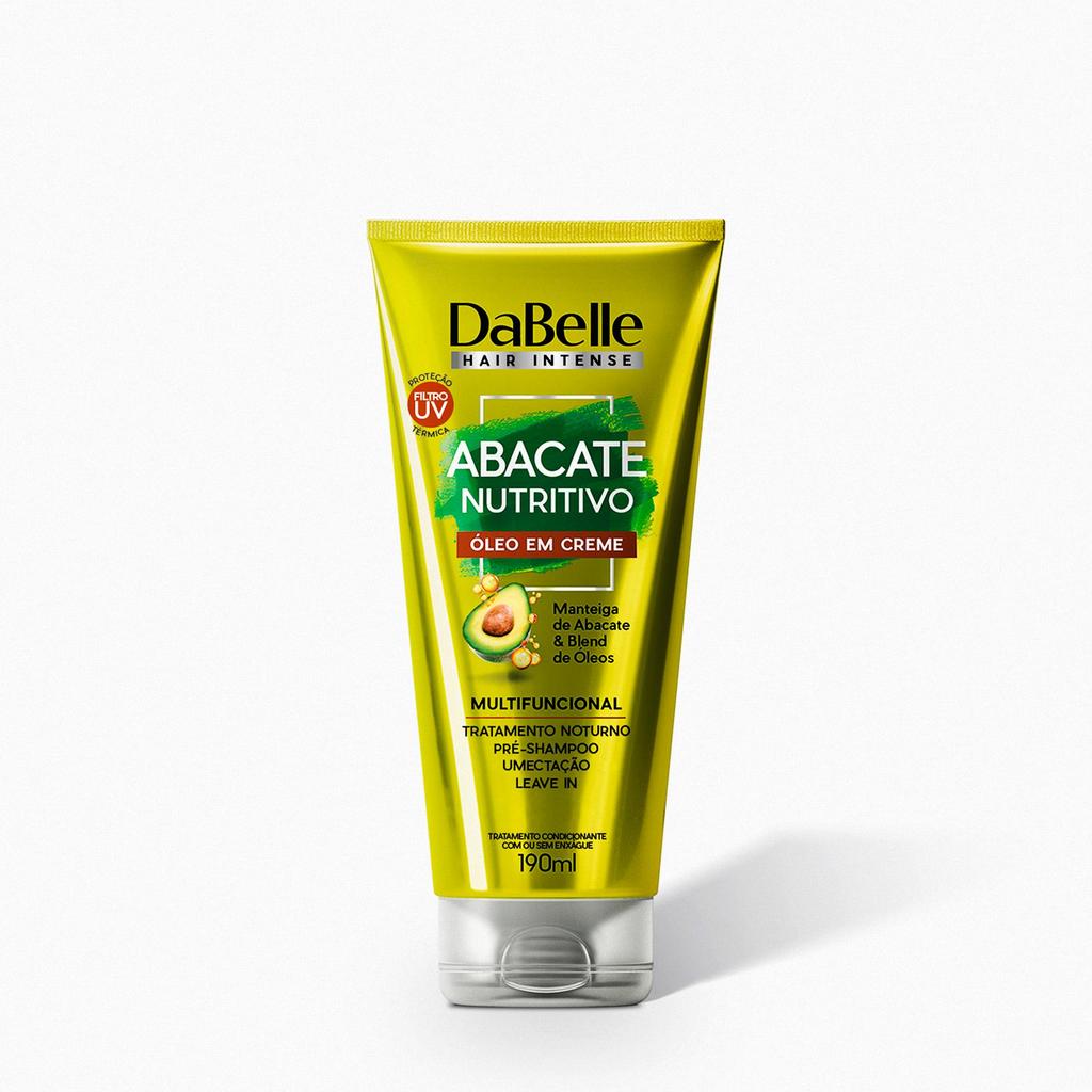 Óleo em Creme Abacate Nutritivo DaBelle Hair 190ml 1 Óleo em Creme Abacate Nutritivo DaBelle Hair 190ml
