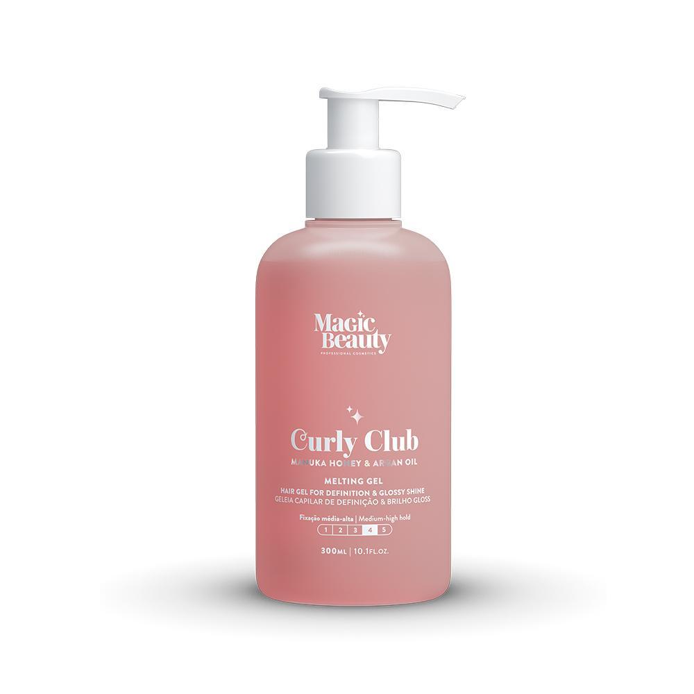 Gel Modelador Cachos Magic Beauty 300ml 1 Magic Beauty Curly Club Melting Gel 300Ml