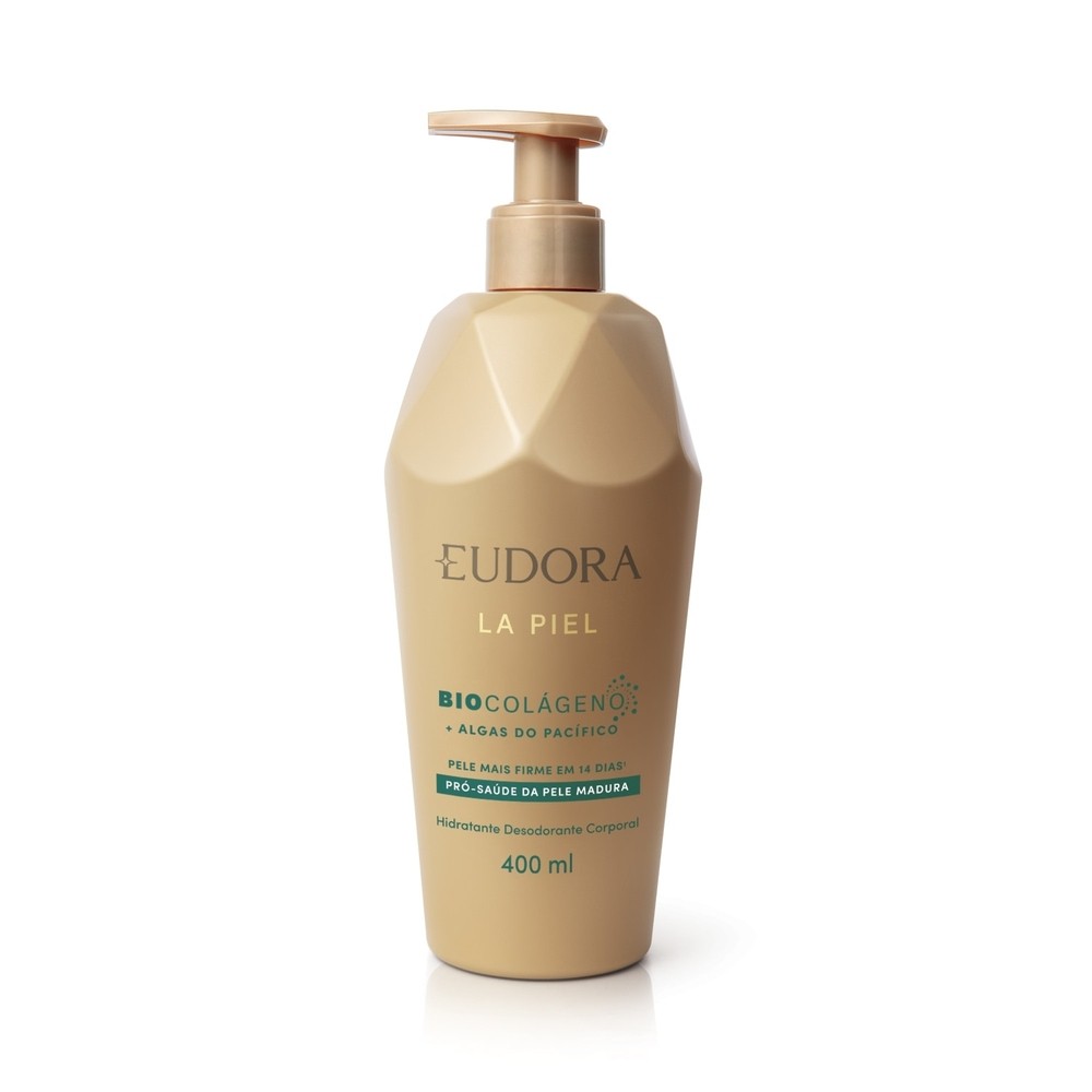 Lo??o Corporal Eudora La Piel Algas Pac?fico 400ml 1 Eudora La Piel Algas do Pacífico Loção Corporal 400ml
