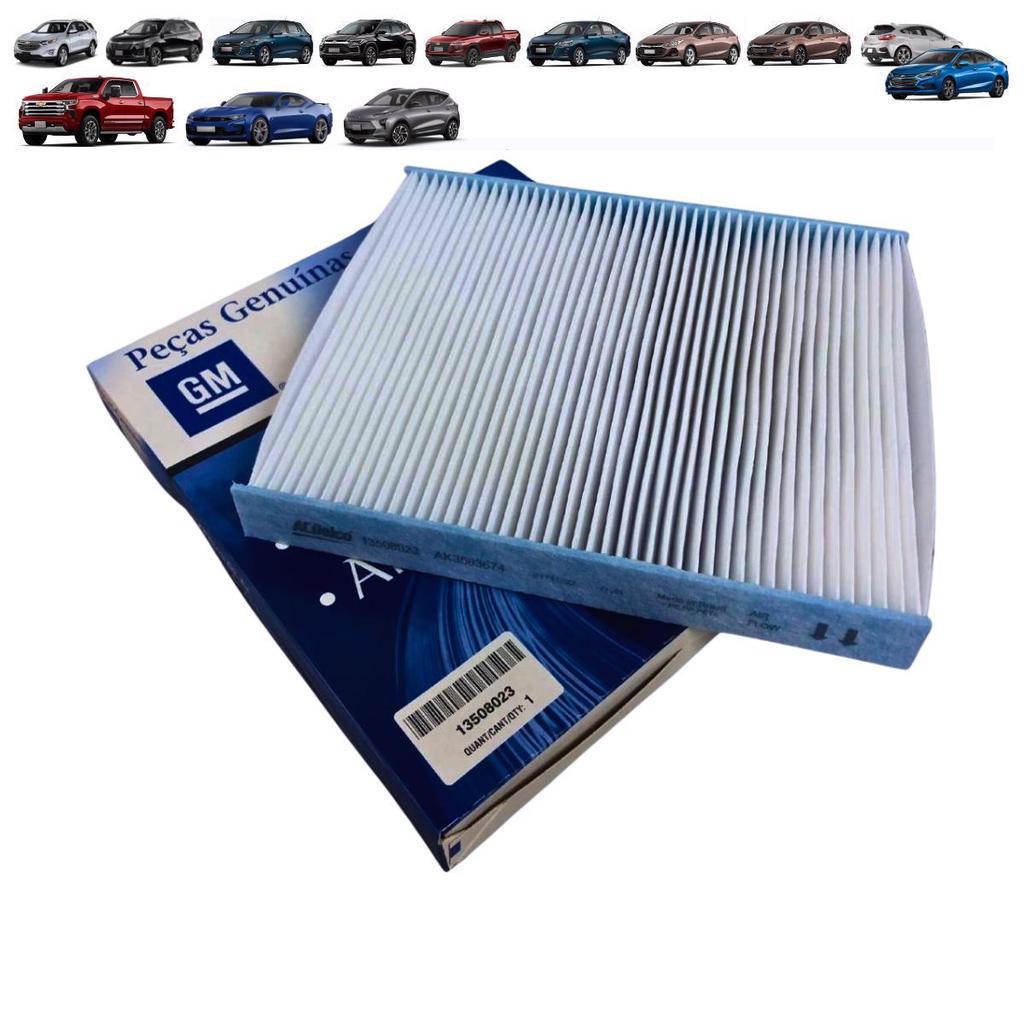 Filtro de Ar Condicionado Original GM Onix Tracker Cruze 1 Filtro Ar Condicionado Novo Onix Tracker Cruze 2021/2023 Original GM