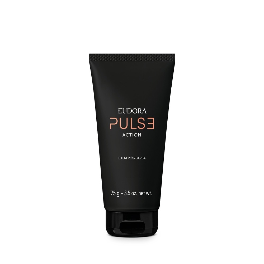 P?s-Barba Eudora Pulse Action 75g - Hidrata??o e Perfume 1 Eudora Pulse Action Pós-Barba 75g