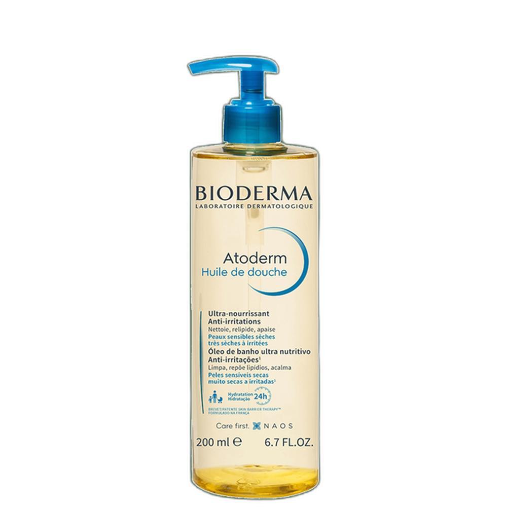 ?leo de Banho Bioderma Atoderm Huile de Douche 200ml 1 Bioderma Atoderm Hiule de Douche - Óleo de Banho 200ml