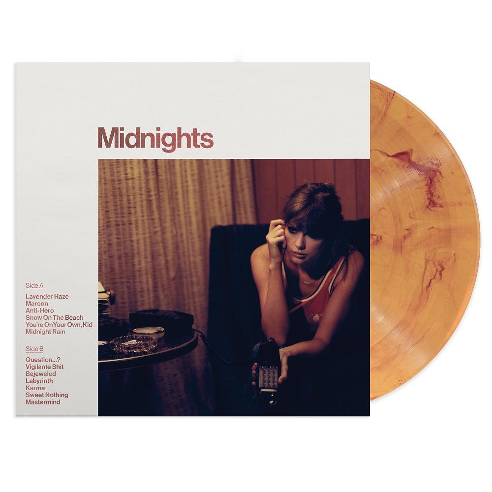 Vinil Taylor Swift Midnights Blood Moon Edition - Importado 1 Vinil Taylor Swift - Midnights (Blood Moon Edition) - Importado