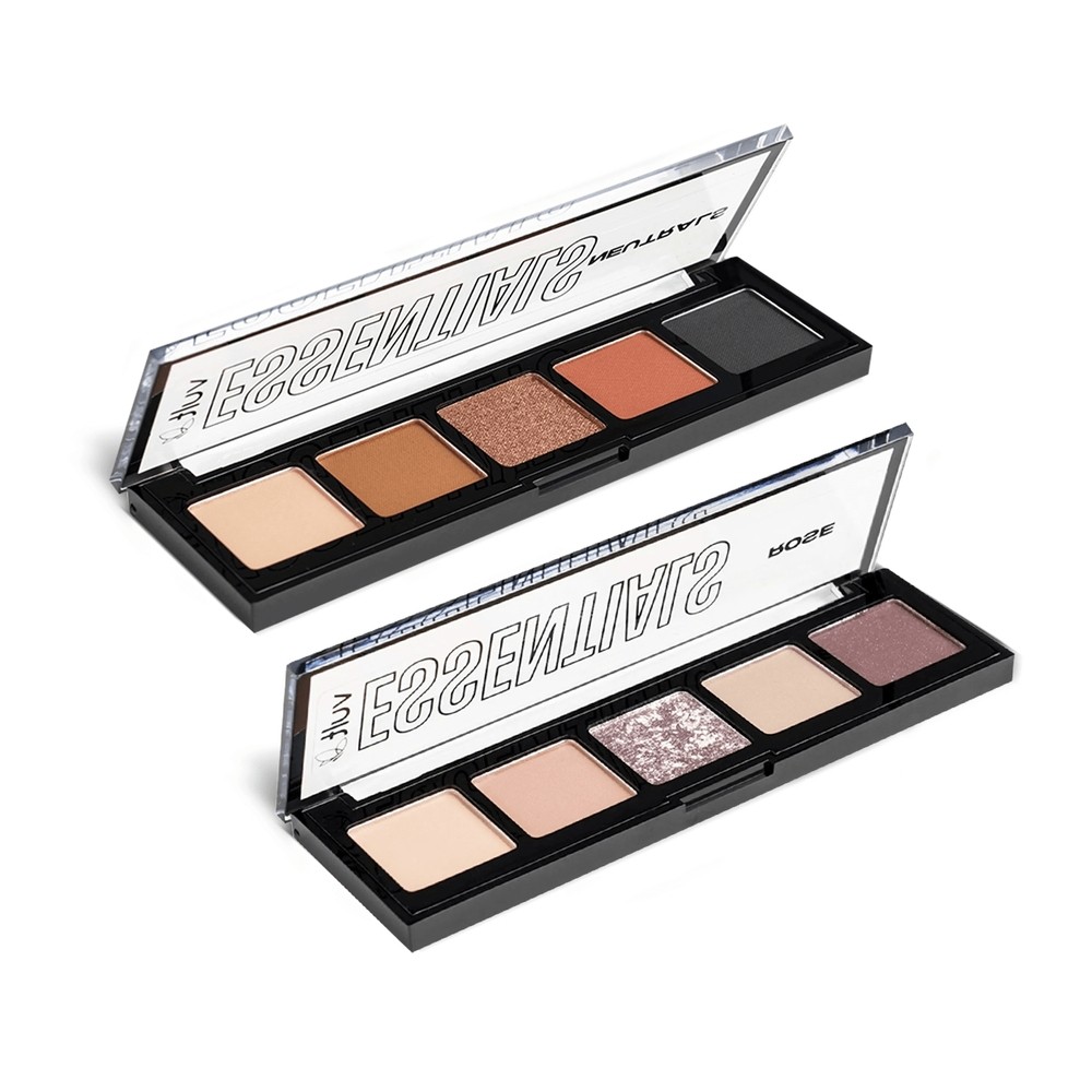 Combo Paleta de Sombras Neutrals 3g + Rose 3g 1 Combo Paleta de Sombras: Neutrals 3g + Rose 3g