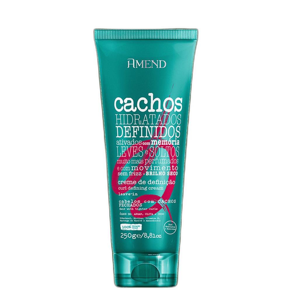 Amend Cachos + Fechados - Leave-in Hidratante e Definitivo para Cachos 1 Amend Cachos + Fechados - Leave-in Hidratante e Definitivo para Cachos