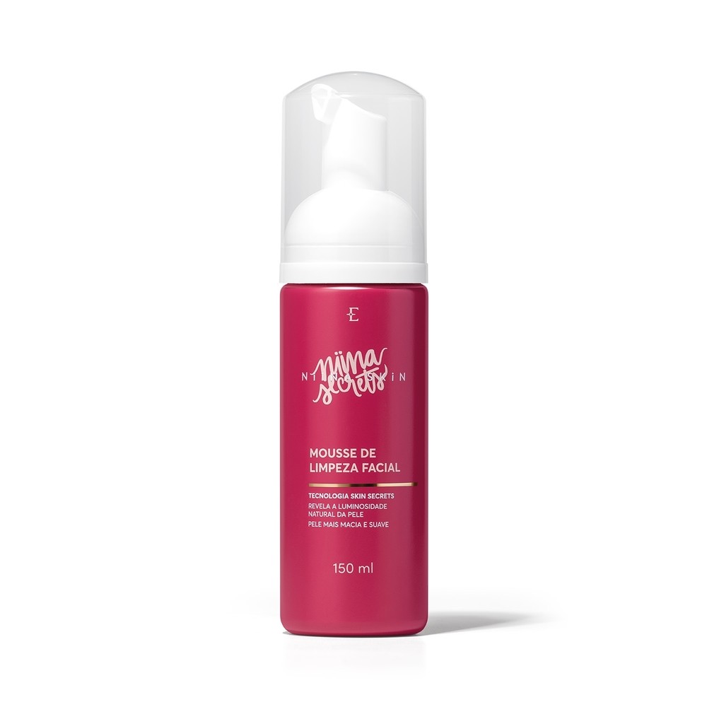 Mousse Limpeza Facial Niina Secrets 150ml 1 Eudora Niina Secrets Mousse de Limpeza Facial 150ml