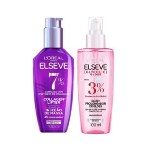 KIT ELSEVE SÉRUM COLÁGENO LIFTER + SÉRUM GLYCOLIC - 2 ITENS