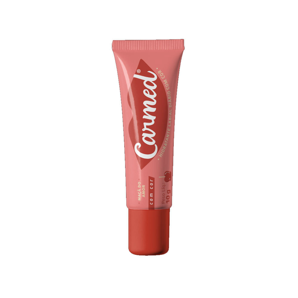 Hidrante Labial Carmed Maçã do Amor com Cor - 10g 1 Hidrante Labial Carmed Maçã do Amor com Cor 10g