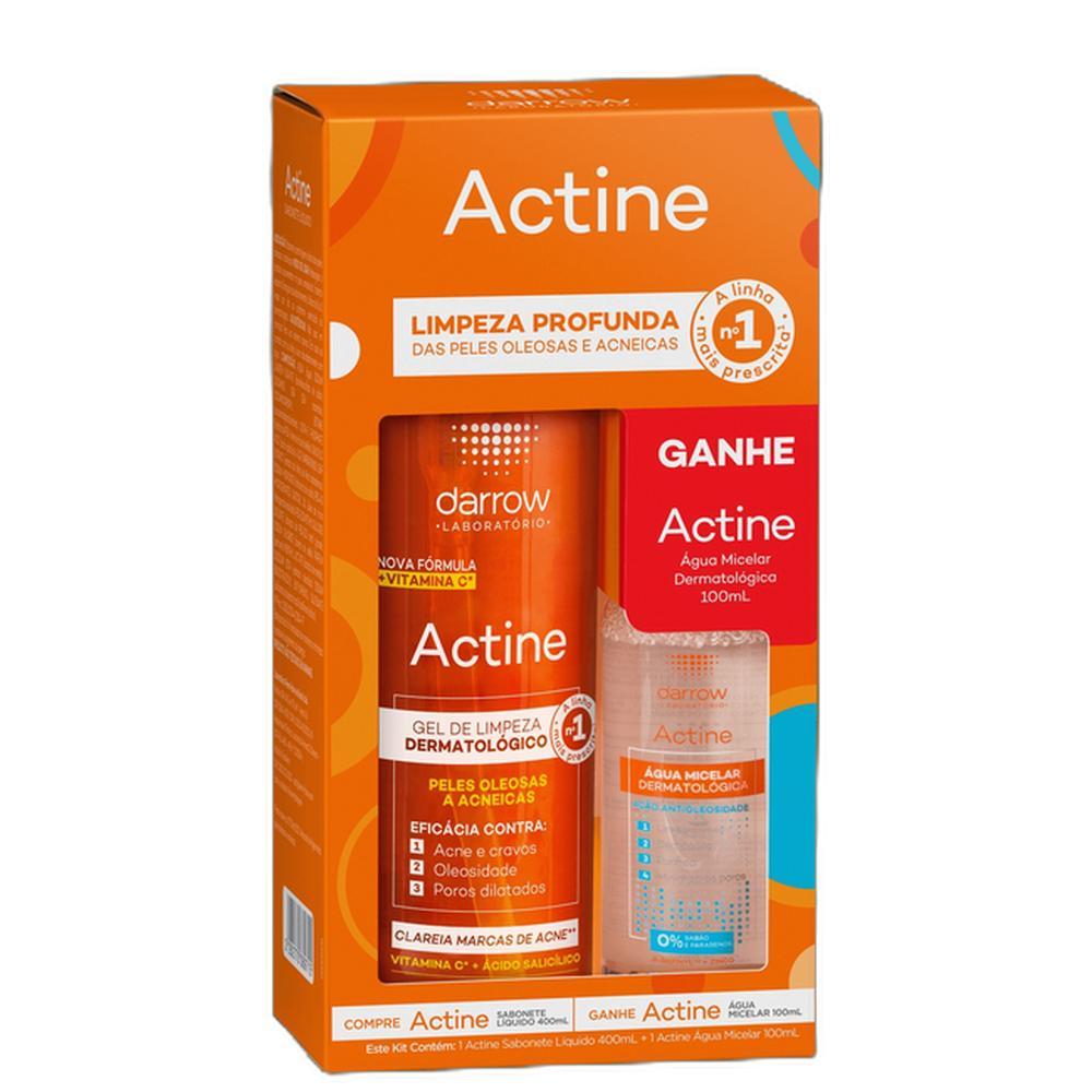 Kit Darrow Actine: Pele Limpa, Saud?vel e Radiante 1 Kit Darrow Actine (2 Produtos)