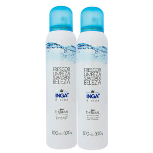 Kit 2 Água Termal Ingá Spray 100ml