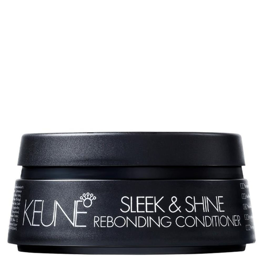 M?scara Reconstru??o Keune Sleek & 1 Máscara Reconstrução Keune Sleek & Shine Rebonding Conditioner 200ml