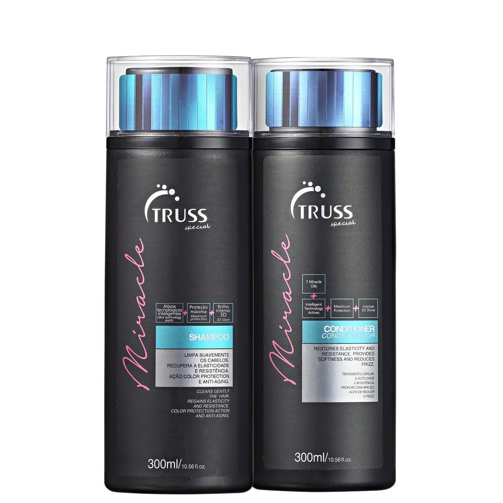Kit Truss Miracle Duo: Recupera??o e Brilho 3D 1 Kit Truss Miracle Duo (2 Produtos)
