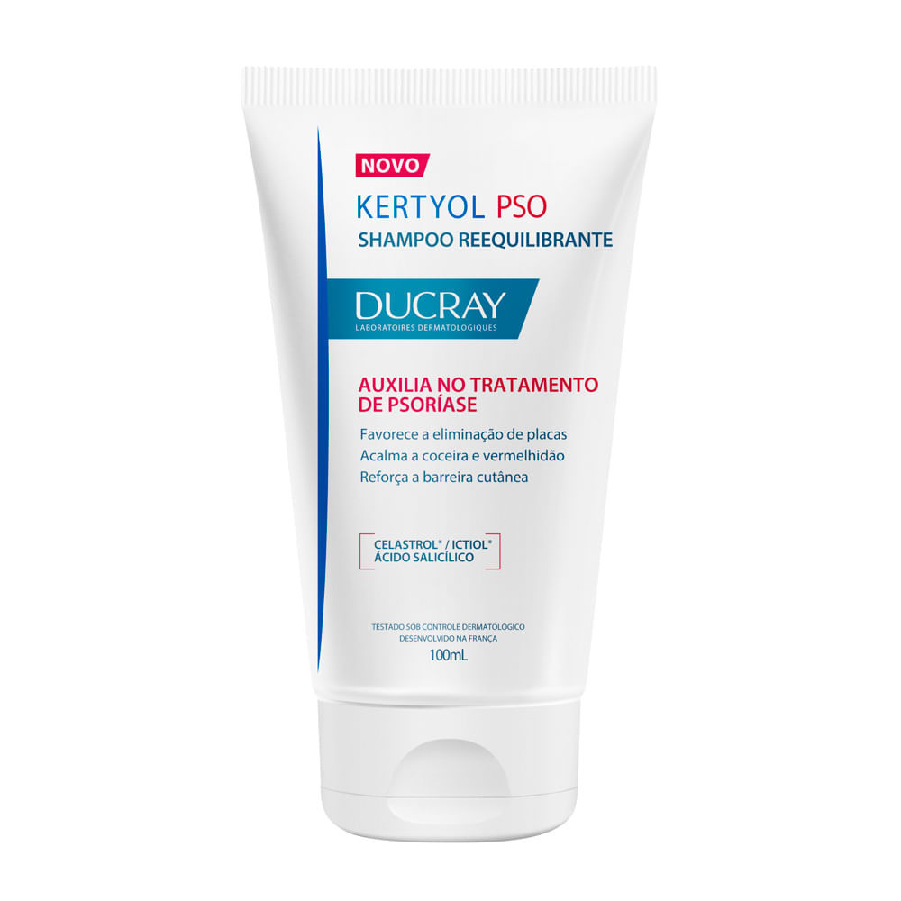 Kertyol PSO Shampoo Reequilibrante 100ml - Ducray 1 Kertyol PSO Ducray Shampoo Reequilibrante 100ml