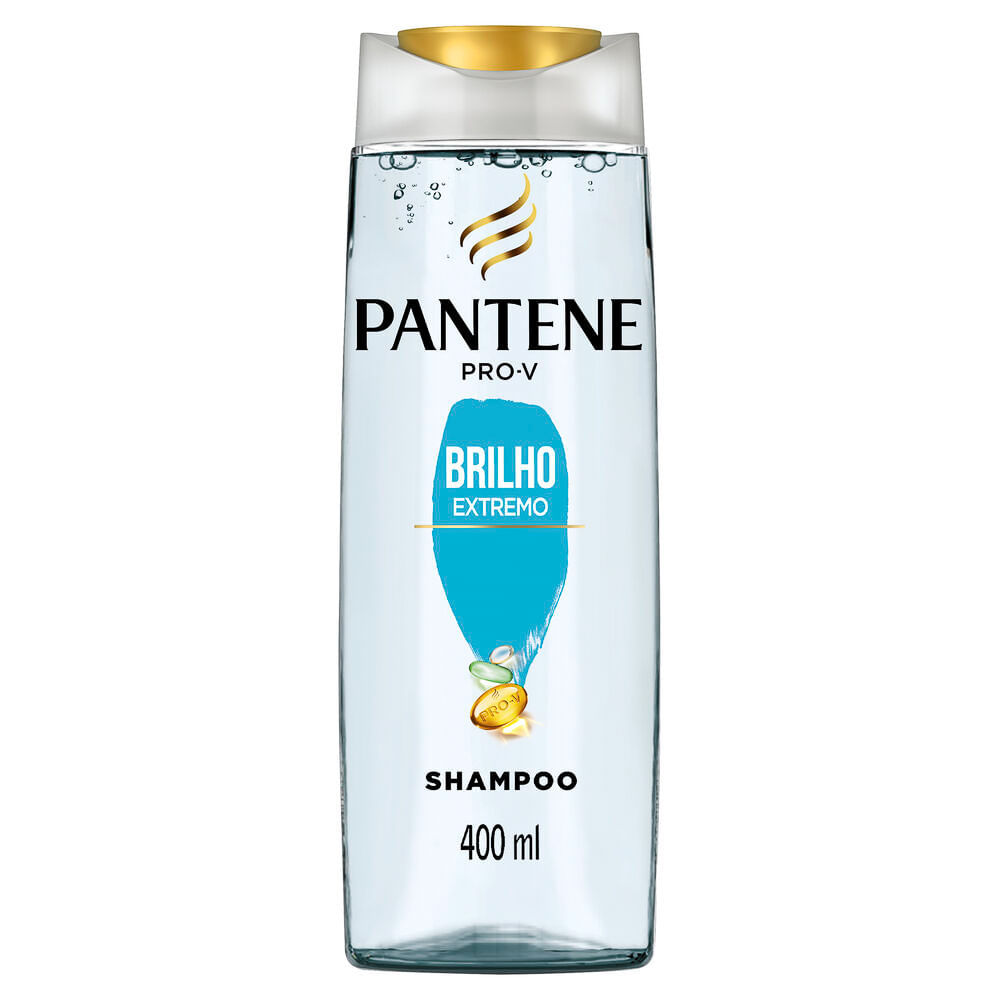 Shampoo Pantene Brilho Extremo 400ml 1 Shampoo Pantene Brilho Extremo 400ml
