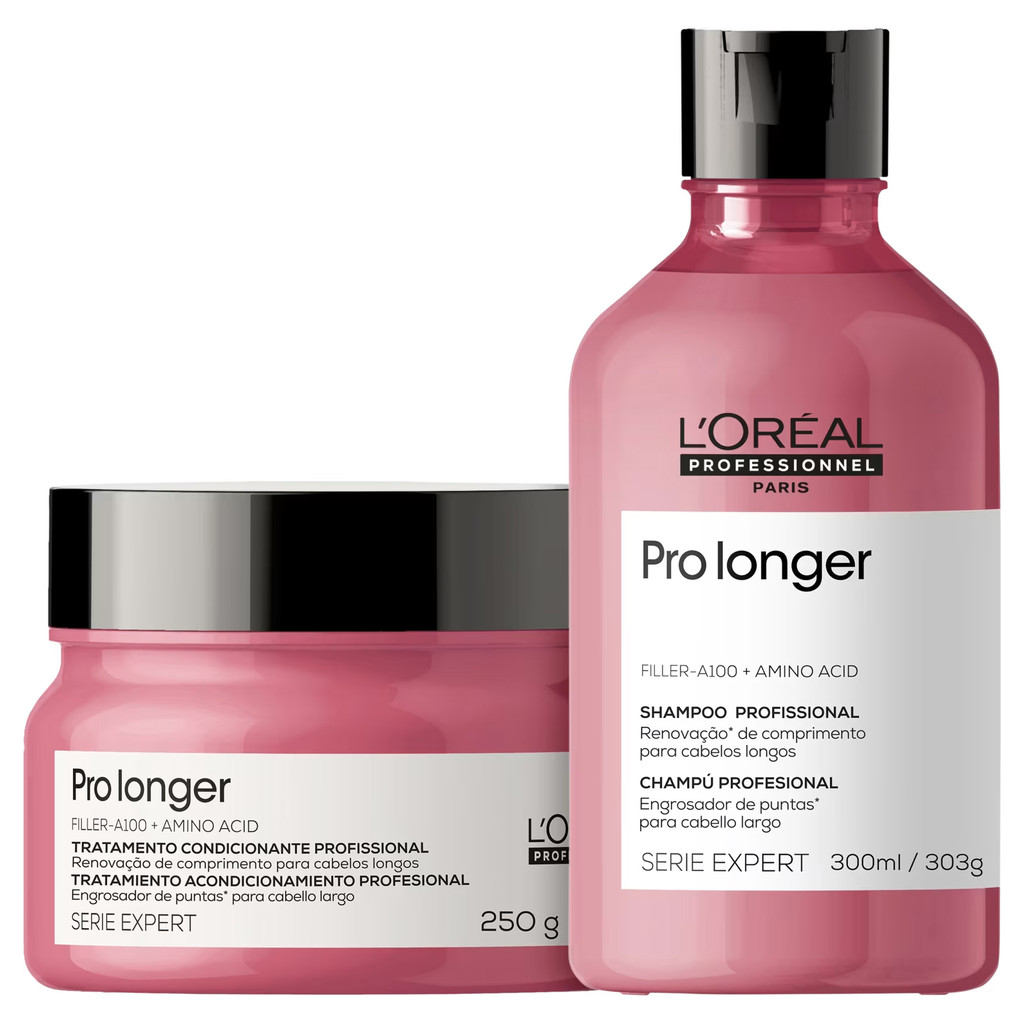Kit Pro Longer L'Or?al Professionnel | Shampoo + M?scara 1 KIT PRO LONGER SERIE EXPERT SHAMPOO + MÁSCARA LORÉAL PROFESSIONNEL