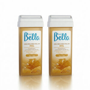 Kit 2 Ceras Depilatória Depil Bella Roll-on Mel 100g