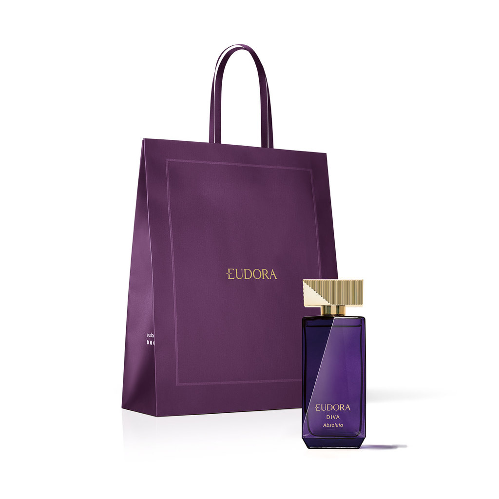 Combo Diva Absoluta Eudora: Col?nia + Sacola Presente 1 Combo Presente Diva Absoluta: Desodorante Colônia 100ml + Sacola