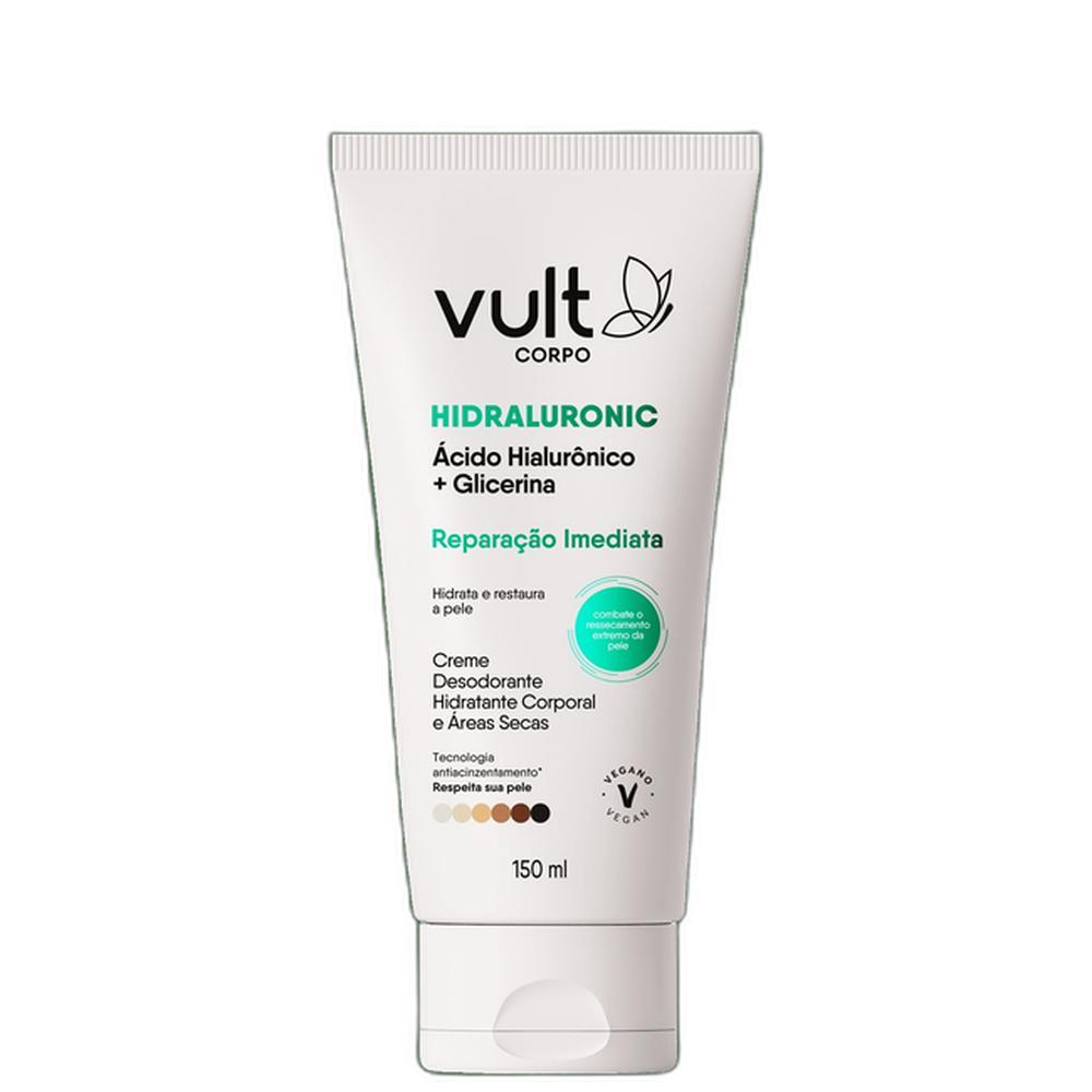 Hidratante Vult Hidraluronic para Áreas Secas 150ml 1 Vult Hidraluronic Creme Hidratante Áreas Secas 150ml