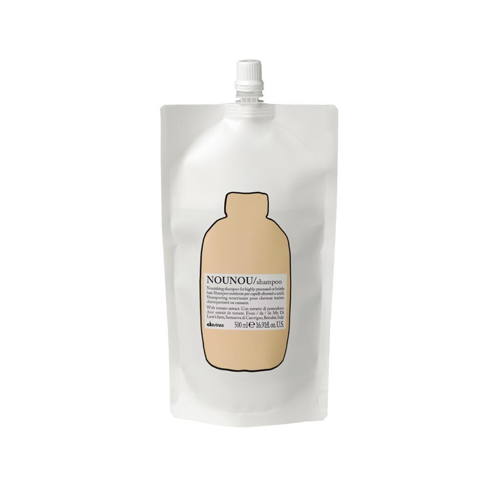 Davines Essential Haircare Nounou Shampoo 500ml Refil - Nutri??o Profunda e Cabelos Macios 1 Davines Essential Haircare Nounou Shampoo 500ml Refil