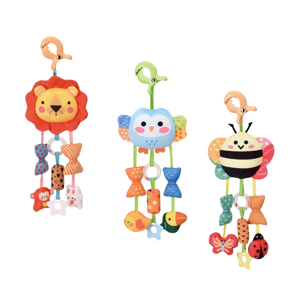 M?bile Chocalho Maxi Baby Clip para Carrinho e Ber?o 1 Móbile Chocalho Maxi Baby Clip para Carrinho e Berço
