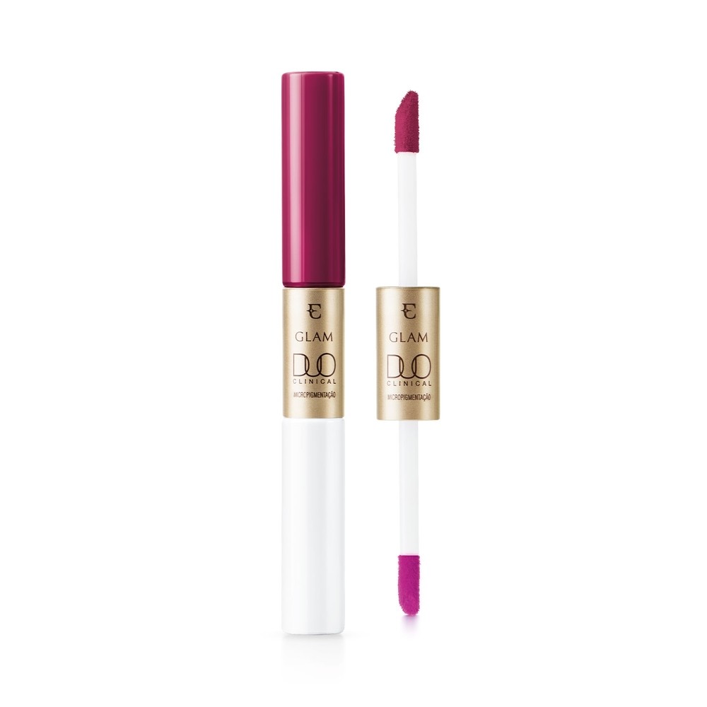 Eudora Glam Batom L?quido Duo Magenta Enigm?tico 1 Eudora Glam Batom Líquido Duo Magenta Enigmático 3,5g