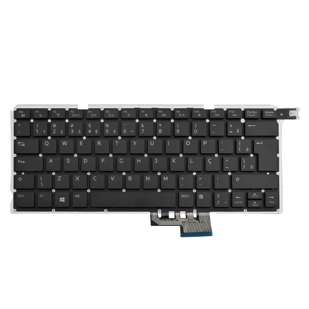 Teclado Notebook Dell Vostro 14T-5470-A30 ABNT2 1 Teclado para Notebook Dell Vostro 14T-5470-A30