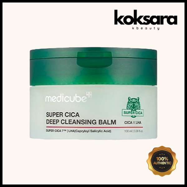 Medicube Super Cica Deep Cleansing Balm - Pele Irritada e Acne 1 medicube super cica deep cleansing balm 100ml
