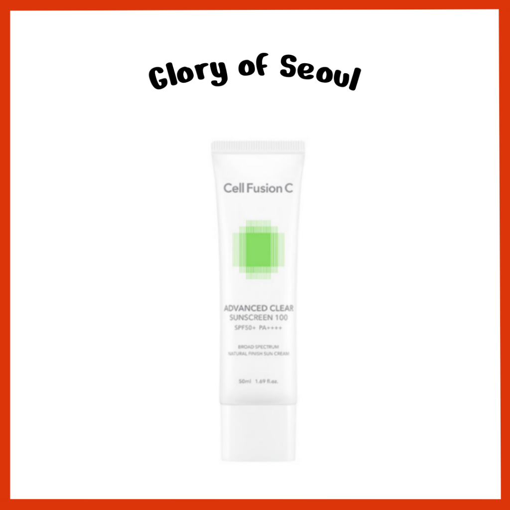 Protetor Solar CELL FUSION C FPS 50+ - Pele Oleosa e Sensível 1 CELL FUSION C Protetor Solar Transparente Avançado, 50ml