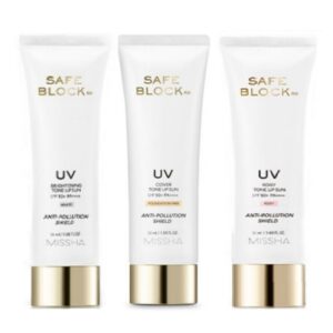 missha safe block rx tone up sun 50ml 3types