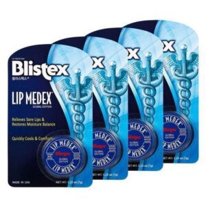 blistex lip medex lip balm 7g 4 pieces