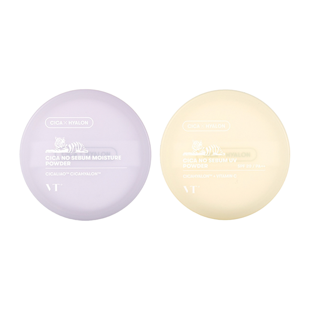 VT Cosmetics Sica No Sebum Powder - P? Facial Coreano 1 vt cosmetics sica no sebum powder 5g 2types