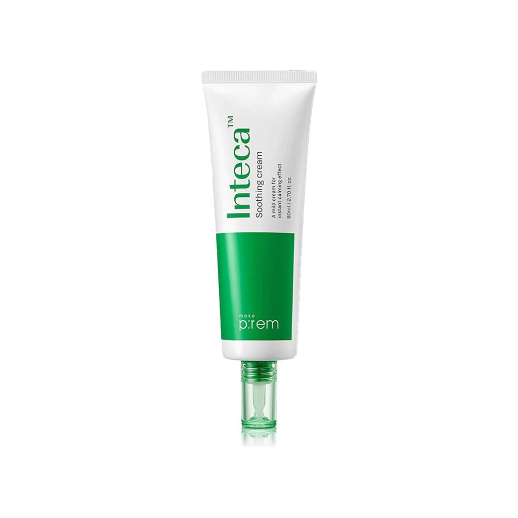 Creme Calmante Inteca Soothing Cream 80ml - Korean Beauty 1 make p:rem inteca soothing cream 80ml