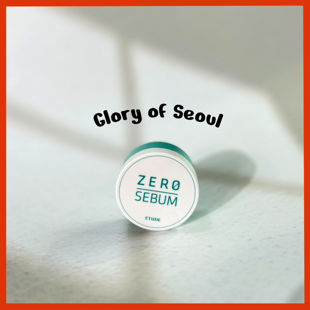 P? Zero Sebum Etude House - Controle de Oleosidade 1 ETUDE HOUSE zero sebo secando em pó novo |Controle leve do óleo sem sebo em pó de rosto solto com 80% de mineral |Duradouro para o cenário ou a fundação torna a pele downy, 4g