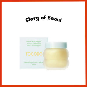 [Novo] TOCOBO Máscara Para Os Lábios Com Esfoliante De Açúcar Limão, 20ml