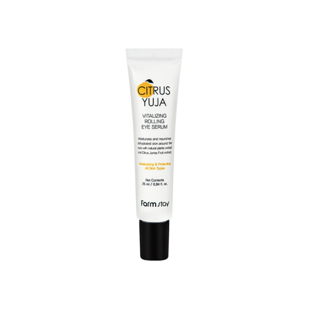 S?rum Olhos Yuja Vitalizante Roll-On 25ml 1 farmstay citrus yuja vitalizing rolling eye serum 25ml