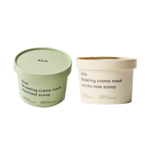 Abib Modeling Cream Mask Mugwort/Resurrection Scoop 2 Types 65g