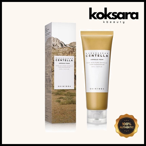 Skin1004 Madagascar Cica Ampoule Foam - 125ml 1 skin1004 madagascar cica ampoule foam 125ml