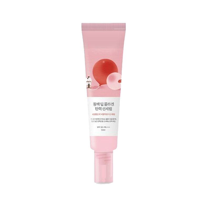Round Lab Camellia Sun Serum - Col?geno & 1 Round Lab Camellia Deep Collagen Elasticity Sun Serum 50ml