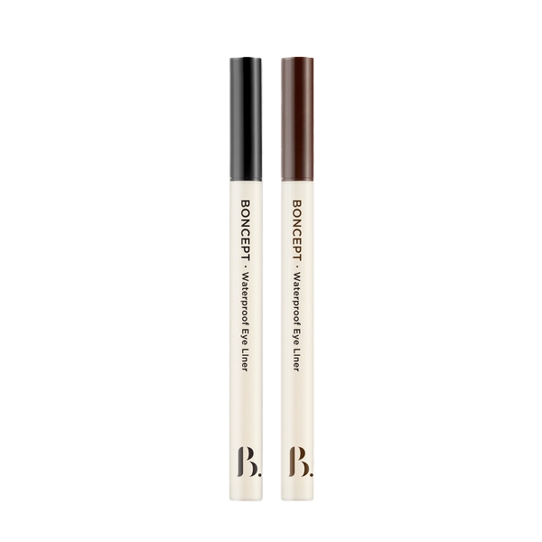 Boncept Waterproof Eyeliner 2 Cores - Delineador ? Prova d'?gua Hipoalerg?nico 1 Boncept Waterproof Eyeliner 2 Colors